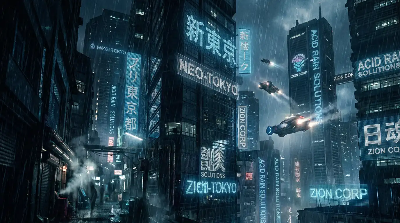 赛博朋克之城 - 寸止 银翼杀手深度解析